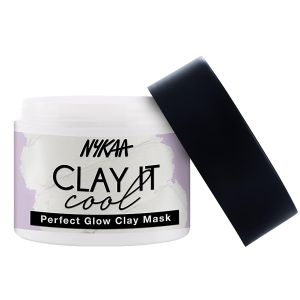 Nykaa Naturals Nykaa Clay It Cool Perfect Glow Clay Mask 100gm| Enriched With Vitamin C| Provides Natural Glow| Combats Sun Damage| Soothes & Hydrates Skin| Paraben-Free & Vegan| For Men & Women