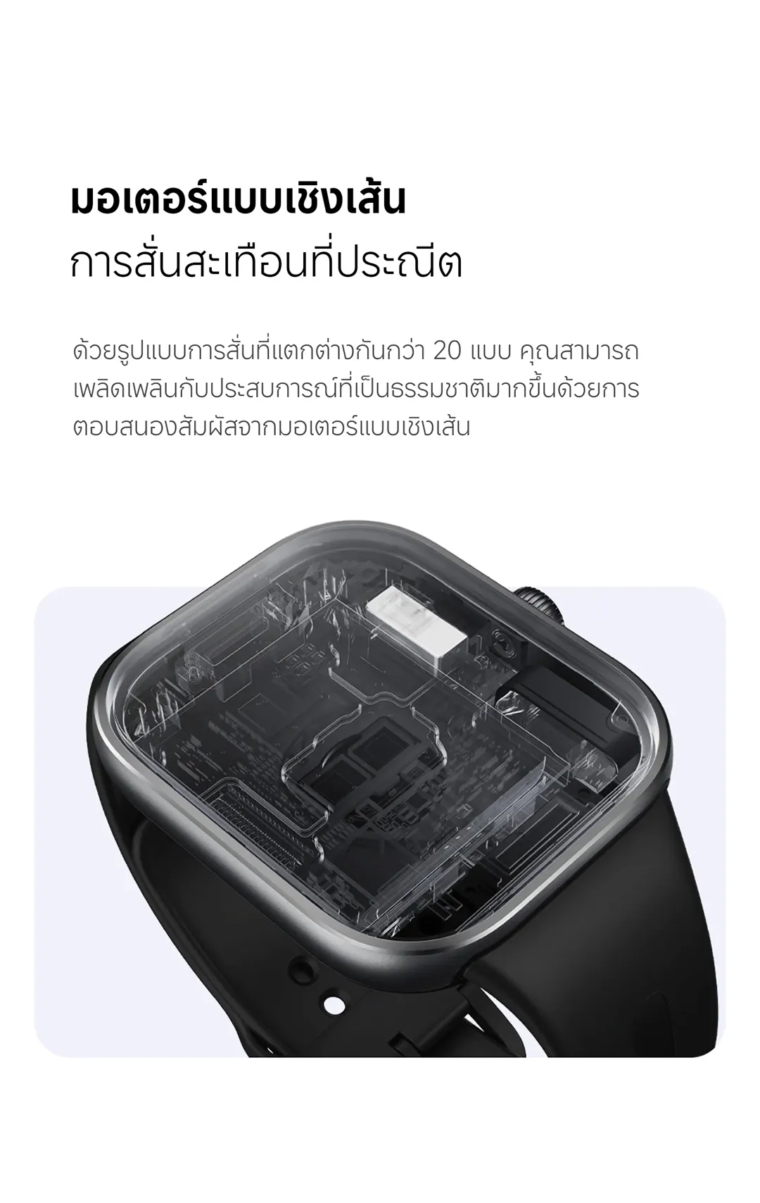 Xiaomi Redmi Watch 5 จอแสดงผลขนาด 2.07 นิ้ว 60Hz อายุการใช้งานแบตเตอรี่ยาวนานถึง 24 วัน