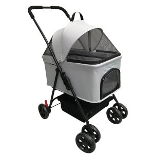 Pets stroller travel foldable lightweight stroller for Dog and Cat