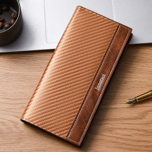 Man Women Long Wallet PU Leather Innersoi 405-4 Dompet Panjang Tebal Muat Banyak Cash