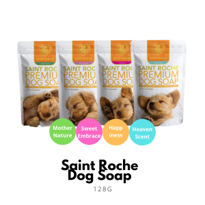 Saint Roche Dog Shampoo Conditioner Cologne Soap Dry Detangling - Heaven Scent Happiness Sweet Embrace Mother Nature