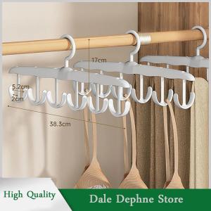 [Dale Dephne] ที่แขวนบราสำหรับตู้เสื้อผ้า1ชิ้นชั้นวางอเนกประสงค์แบบหมุนได้360 ° พร้อมตะขอสำหรับกระเป๋าคาดเอวท่อนบนของแบบประหยัดพื้นที่