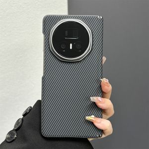 For Honor Magic V5 V3 Casing Leather Hard Phone Case Cover