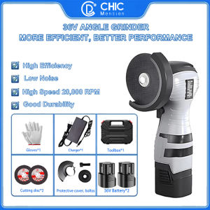 3 INCH Cordless Angle Grinder Electric Mini Angle grinder 16.8V /36V Polishing Machine Cutting Portable Power Tools