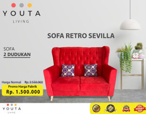 SOFA RETRO SEVILLA 2 DUDUKAN