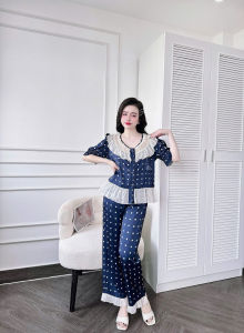 Bộ Tiểu Thư Voan Nút Bọc New Sang Chảnh Chất Lụa Latin Cao Cấp Loại 1 phom dưới 62kg