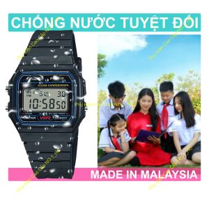 Đồng Hồ Điện Tử CA.S|.O Chống Nước Tuyệt Đối 1 SX tại Malaysia Pin Lâu 7 Năm Full Chức Năng Siêu Bền CH04