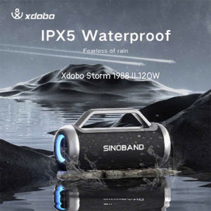 Loa Bluetooth XDOBO STORM 1988 II công suất 120 W kèm 2 micro karaoke không dây