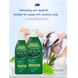 Selsun Green Anti Dandruff Shampoo 200ml Helps People With Dandruff Problems
