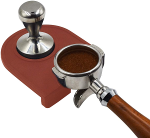 🎁 Espresso Coffee Tamper Mat Anti-slip Safe Corner Barista Coffee Tamping Mat Coffee Press Powder Mat Silicone Gel Coffee Tamper Mat Espresso Silicone Tamper Mat Silicone Tamping Pad for Barista Tool Home Kitchen Bar Coffee Shop