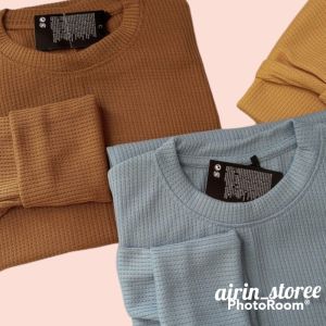 KAOS WALFER/KAOS WALFER PREMIUM/KAOS POLOS WANITA LENGAN PANJANG KEKINIAN MURAH