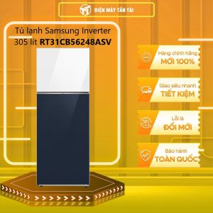 RT31CB56248ASV - Tủ lạnh Samsung Inverter 305 lít RT31CB56248ASV  - GIAO TOÀN QUỐC - FREESHIP HCM