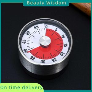 Beauty Wisdom Kitchen Timer Time Reminder 60 Minutes Magnet Round Shape Kitchen Tools Countdown Alarm Reminder Mechanical Cooking Timer