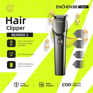 ENCHEN Beardo 2 Smart Trimmer Electric Shaver Type-C 5W 1200mAh Alat Cukur Elektrik Rambut Jenggot