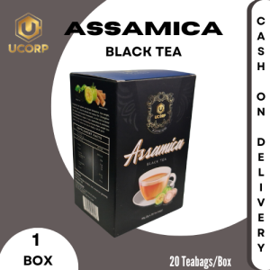 1 BOX ASSAMICA BLACK TEA | 20 Tea Bags | Kidney Problems Metabolism Heart Problems