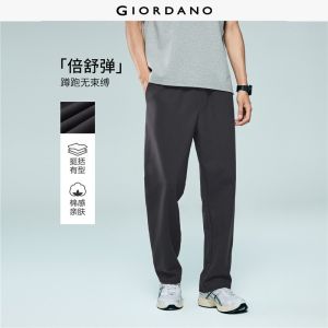 Giordano Beau Monde Men Men Elastic Waist Casual Pants Free Shipping 13116802