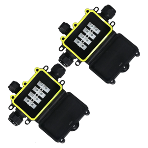Multipurpose Outdoor Electrical PC Junction Box with Waterproof Designs Convenient for Secure 8 12mm Wire Connection