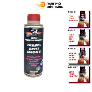 Phụ gia tăng cetan và giảm khói cho động cơ diesel Bluechem 33184E - Tốc Độ 247 Tăng chỉ số cetan giảm khói thải đáng kể