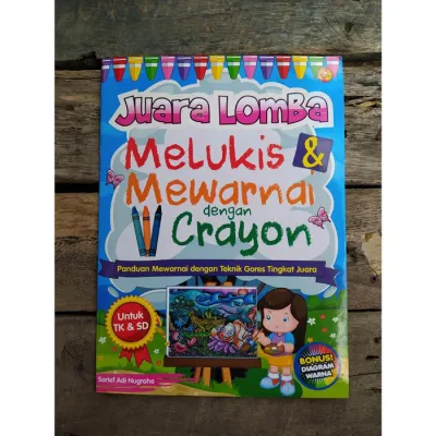 Juara Lomba Melukis & Mewarnai dengan Crayon (Bonus Diagram Warna)