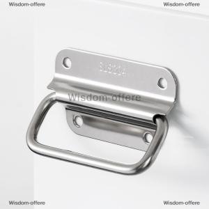 [COD] Wisdom-offere Cabinet Flight Case Solid Furniture Hardware Folding Handle For Tool Box Stainless Steel Drawer Wardrobe Easy Install