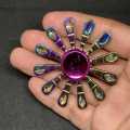 Peacock Fidget Hand Spinner Toys. 
