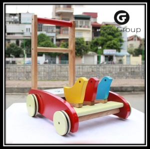 XE TẬP ĐI CHO BÉ BẰNG GỖ ( XE GÀ )