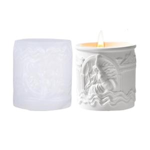 Silicone Mould for Candle Making and Resin Art Venuses Birth Storage Cup Crafting Nordic Designs Home Decoration