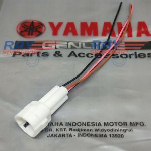 SOCKET KABEL KONEKTOR DLC PIN 3 DIAGNOSTIC SCANNER RISET YAMAHA WATERPROOF / SOKET KABEL MOTOR