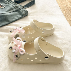 [Free Shipping] Ballet Flats Summer Anti-Slip Anti-Odor Casual Travel Sandals Beach Wear WomenS Clogs 2026 New Style