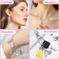 400Pcs Charms for Jewelry Making, Assorted Enamel Bracelet Bangle Charms, Mixed Bulk Metal Necklace Earring Charm for Jewelry Making. 
