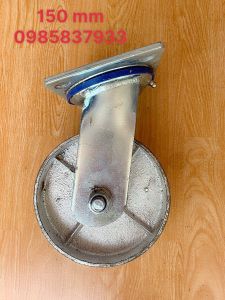 [Freeship+quà tặng 19k] Bánh xe gang 150 mm xoay tại Máy NTT bảo hành dài hạn dùng lắp xe đẩy di chuyển nhẹ nhàng êm ái