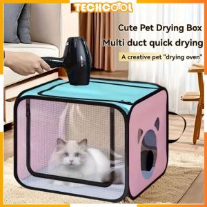 Pet Drying Cube Cats Dogs Portable Blow Drying HouseholdDrying Cat Bathing Dryer