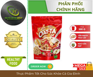 COMBO 5 GÓI - Oatta Yến mạch Trái Cây 300g