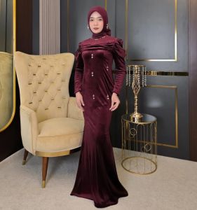 Saderra Dress Bahan Silk Premium Mix Payet Baju Dress Kondangan Wanita Dewasa Terbaru 2025 Trendy COD