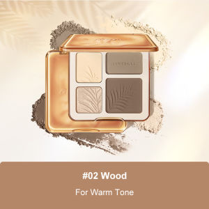 [SG Stock]Judydoll New Arrival Contour & Highlight 4-Color Palatte 9g Highlighter Makeup Highlighters Contour (Warm & Cool Tone For All Skin Types)