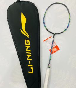 [Tem Chính Hãng] Vợt Cầu Lông Lining 3000 Gray Black Tặng( Quấn Cán + Công Căng + Bao Đựng Vợt )
