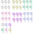 6 Pack Toothbrush Heads Dustproof Cover Compatible for , Fits for IO Series, Convenient Travel. 