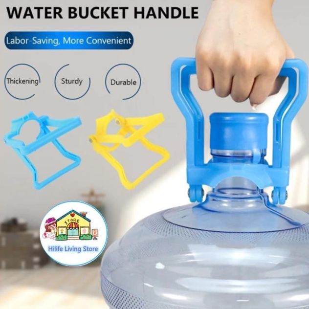 【COD】 Round Gallon Water Container Lifter Holder Folding Lifter Bucket ...