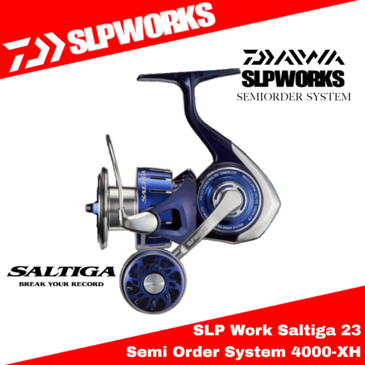 DAIWA 23 SALTIGA 4000-XH 使用数回 極美品 DAIWA 23 SALTIGA 4000-XH 使用数回 極美品（ダイワ 23