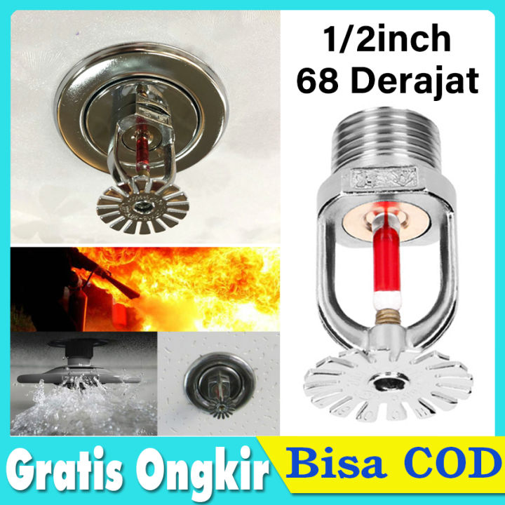 Head Sprinkler Pendent Viking 68°C Fire Hydrant Sprinkler Pemadam 68 Degree