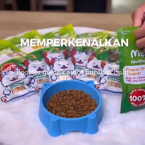 Booster Gemuk Kucing Ayam Kering Makanan Kucing Cat Freeze Dried Food 100g Chicken Cube For Cat Treat Snack Kucing