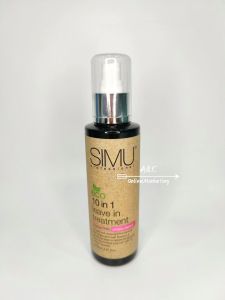SIMU 10 IN 1 LEAVE IN TREATMENT Professional Salon Eco Paraben Free 165ml