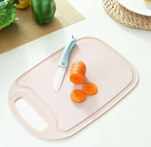 Talenan antislip bahan pp food grade jerami gandum cutting board Talenan Antibakteri Rumah Tangga Talenan Anti Jamur Talenan Dapur Plastik Talenan Anti Lengket Buah