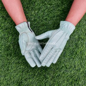 Sarung Tangan Kulit Pria Casual Kanzia Leathershop Mint Premium