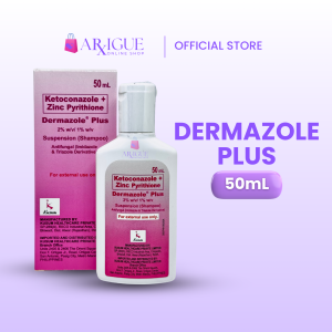 Dermazole Plus Shampoo 50 ml (Ketoconazole zinc pyrithione)