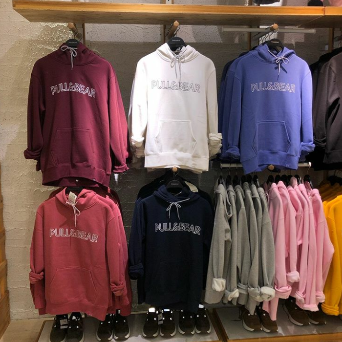 Harga jaket hoodie store pull and bear original