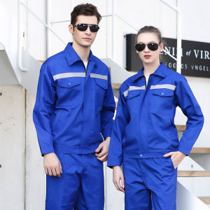 Safety Jacket Workwear Labor Uniform Reflector Work Clothes Uniforms Men and Women Long-sleeved Suit Garage PPE Factory Workers Tectionclothing