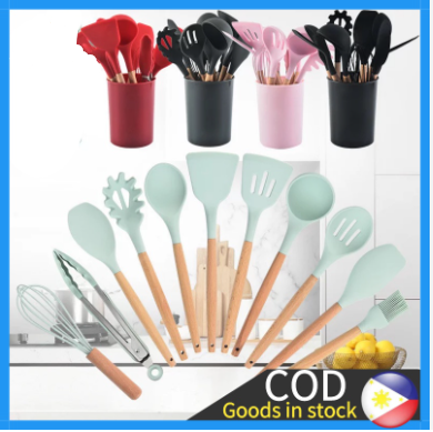TRRENDING%20!%2019PCS%20Cooking%20Utensils%20Set%20Non-Stick%20Pan%20Baking%20Tools%20Kitchenware%20Slotted%20Turner%20Spatula%20Spoon%20Food%20-%20Image%205