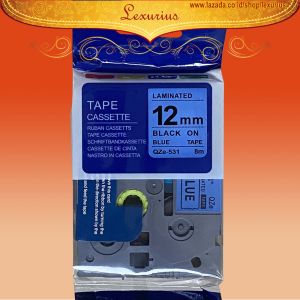 Label Tape printer Brother P-Touch Cartridge 221 231 621 631 9mm 12mm Tape label catridge Compatible Printer P Touch dan Cleaning tape TZe-CL3 CL4 Head cleaning tape cleaner label pembersih tinta 12mm 18mm 24mm PT-E800T PT-E850TKW PT-P900W PT-P950NW