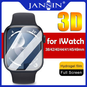 Screen Protector Film For Apple Watch Ultra 2 49mm Cover Protector Film iwatch Series 9 8 7 SE 6 5 4 3 2 band 41mm 45mm 38mm 40mm 42mm 44mm Protective Film Cover
